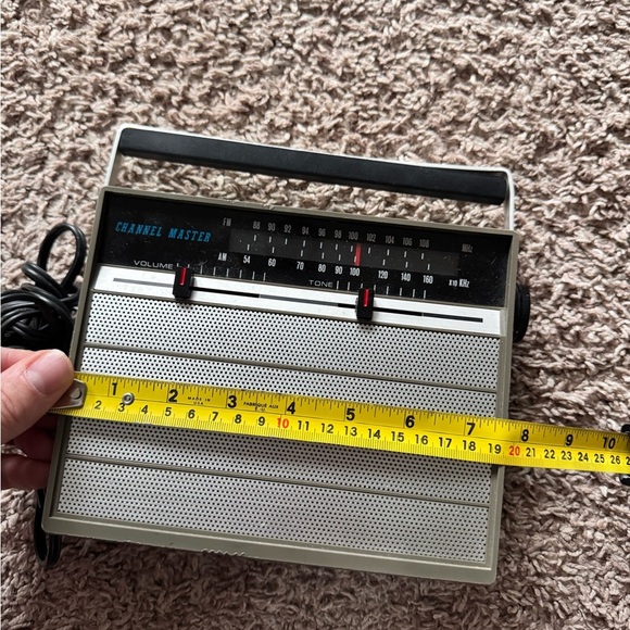 Vintage Channel Master Am/fm Radio Tested Works Great - Picture 3 of 6